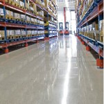 Commercial Unit Polished Concrete Floor