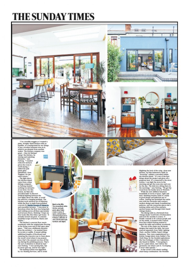 The Sunday Times - Polished Concrete Floor by Cutsue Ltd